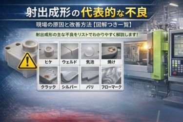 射出成形の不良一覧｜原因と対策を技術者向けに解説